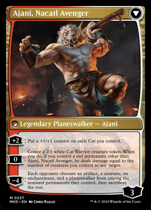 Ajani, Nacatl Pariah (Back)