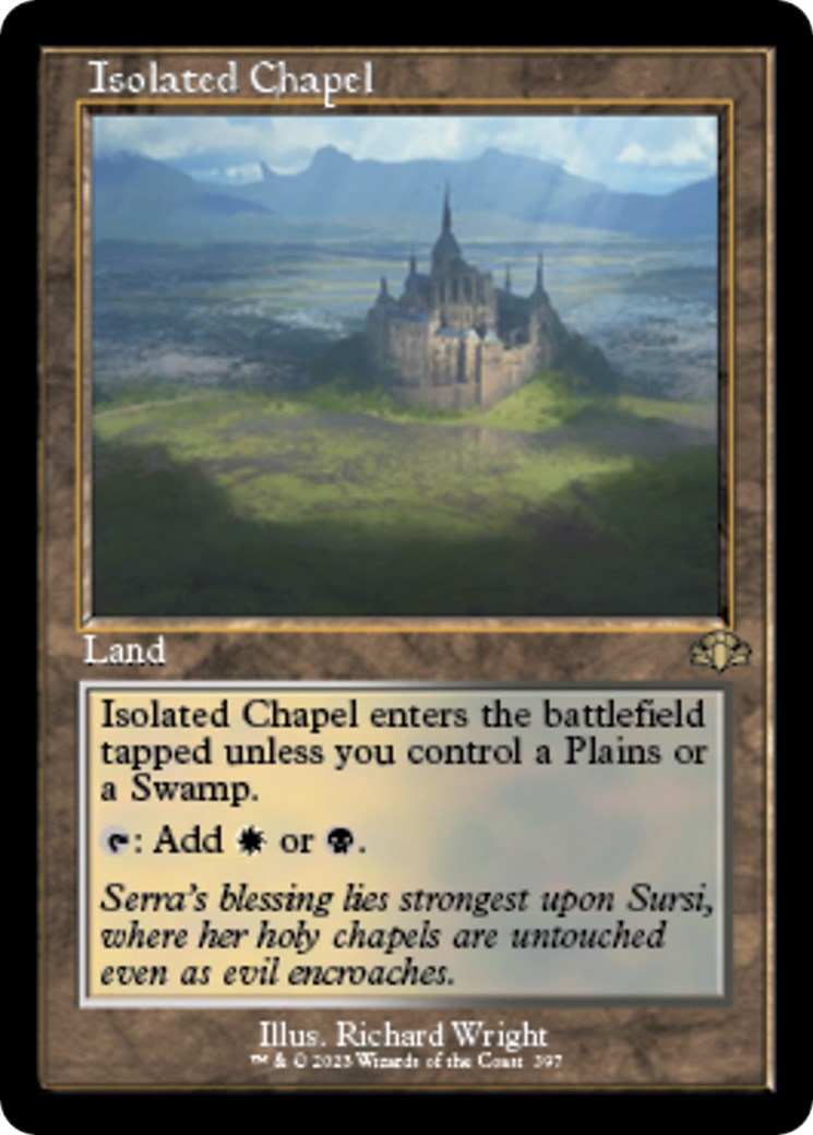 Isolated Chapel (Retro Frame)