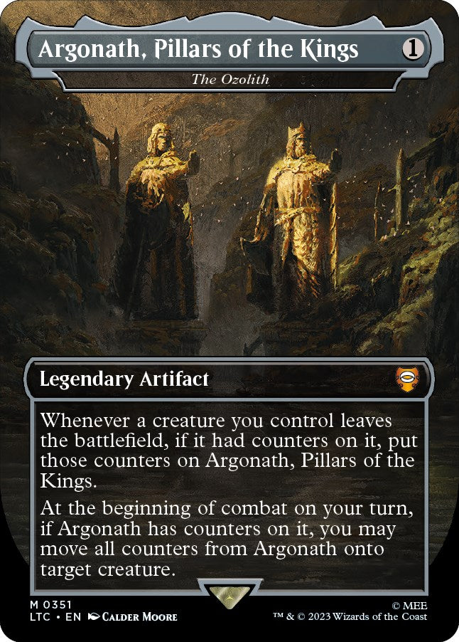 Argonath, Pillars of the Kings - The Ozolith (Borderless)