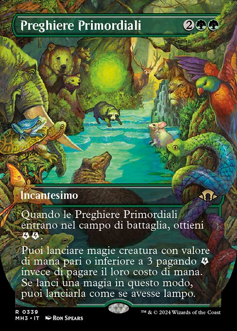 Primal Prayers (Borderless)