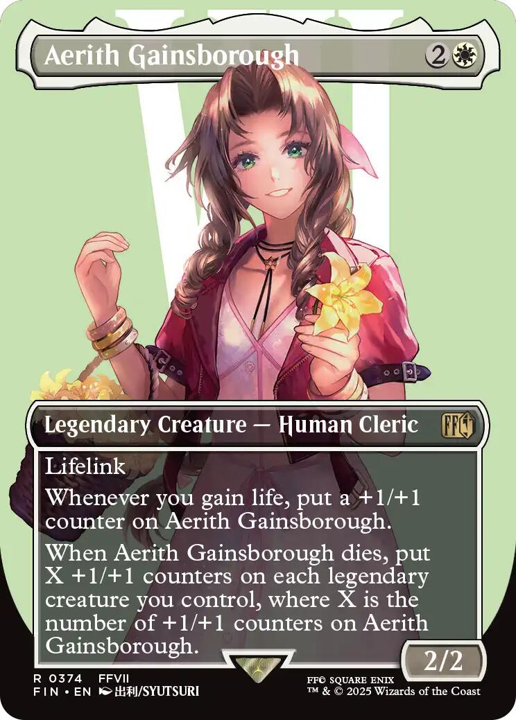 Aerith Gainsborough (Borderless)