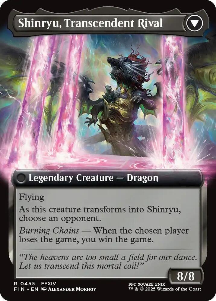 Zenos yae Galvus (Extended Art) (Back)