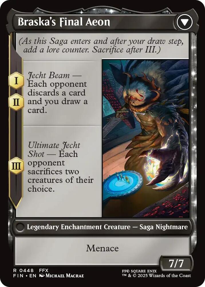 Jecht, Reluctant Guardian (Extended Art) (Back)