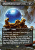 Chaos Shrine's Black Crystal (Borderless)