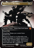 Dark Leo & Shredder (Borderless)