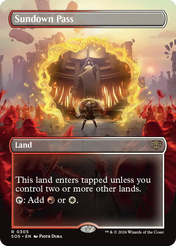 Sundown Pass (Borderless)