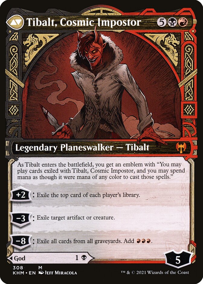Valki, God of Lies (Showcase) (Back)
