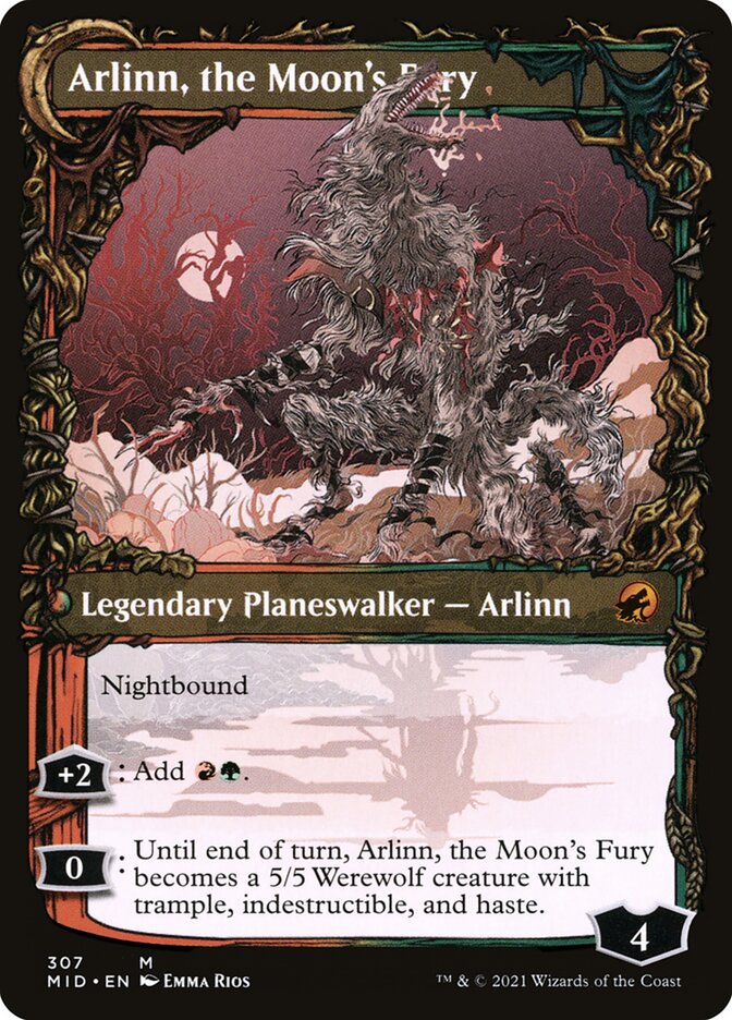Arlinn, the Pack's Hope (Showcase) (Back)